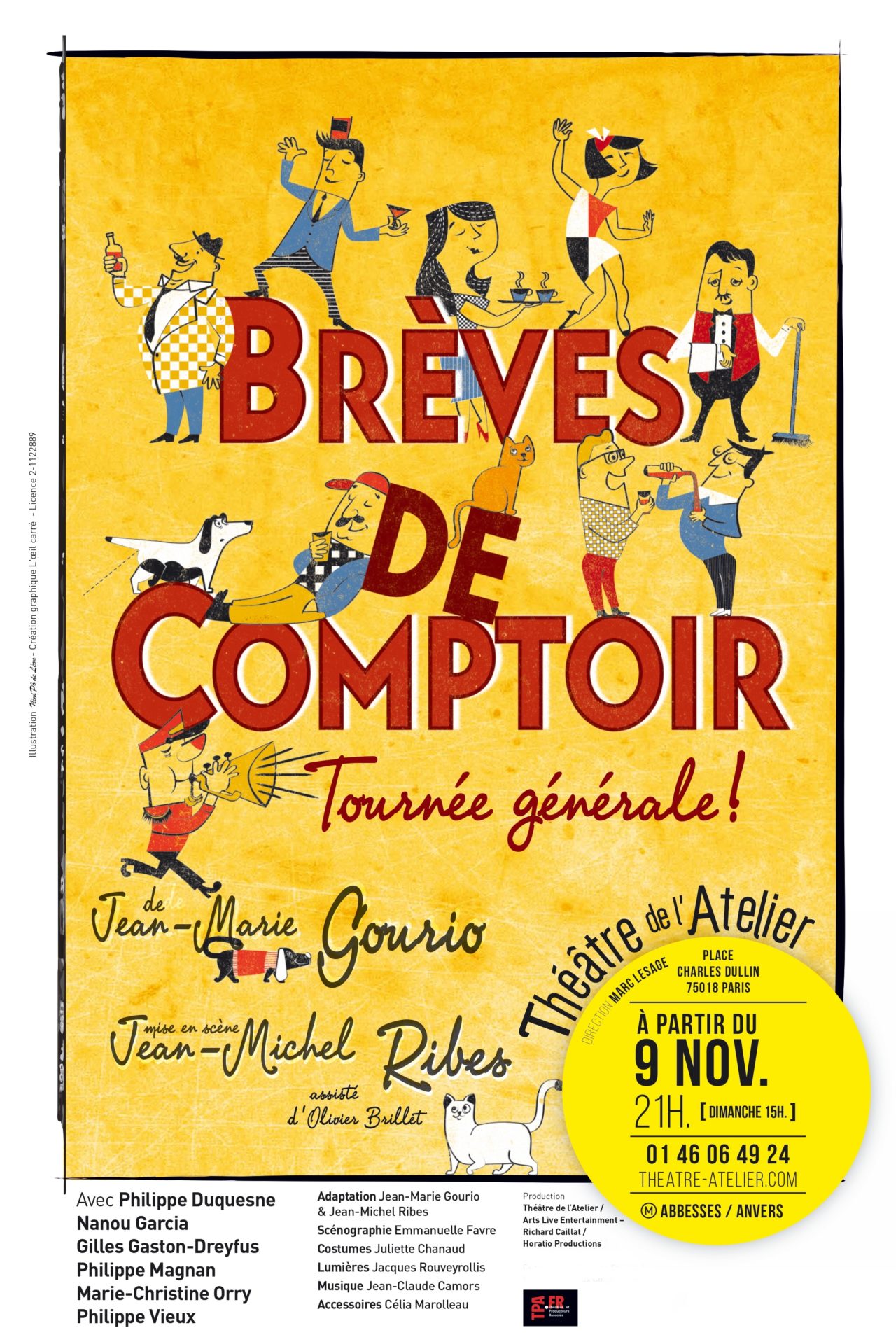 Breves De Comptoir Telecharger Brèves de comptoir - Théâtre de l'Atelier