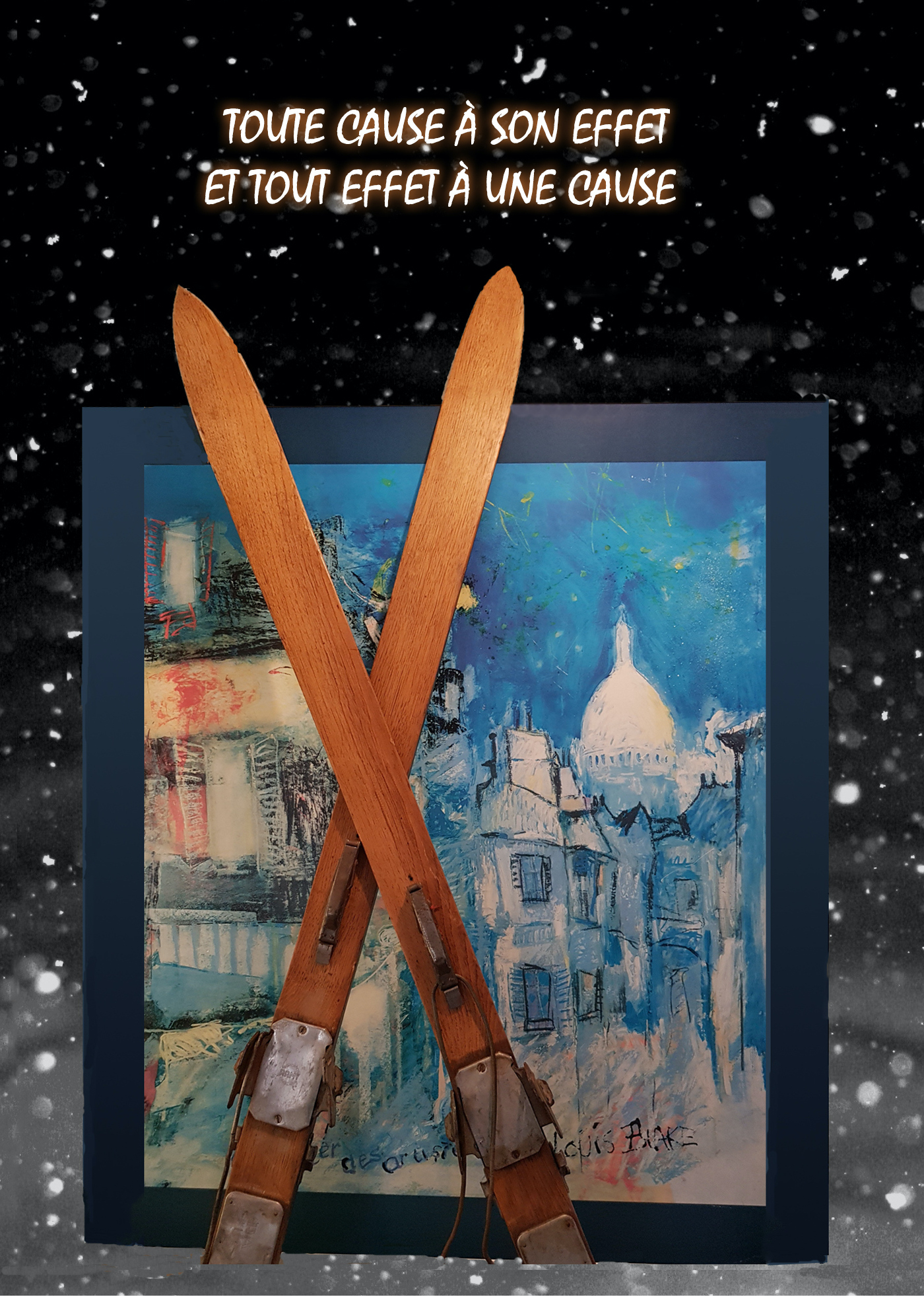 Montmatre à ski