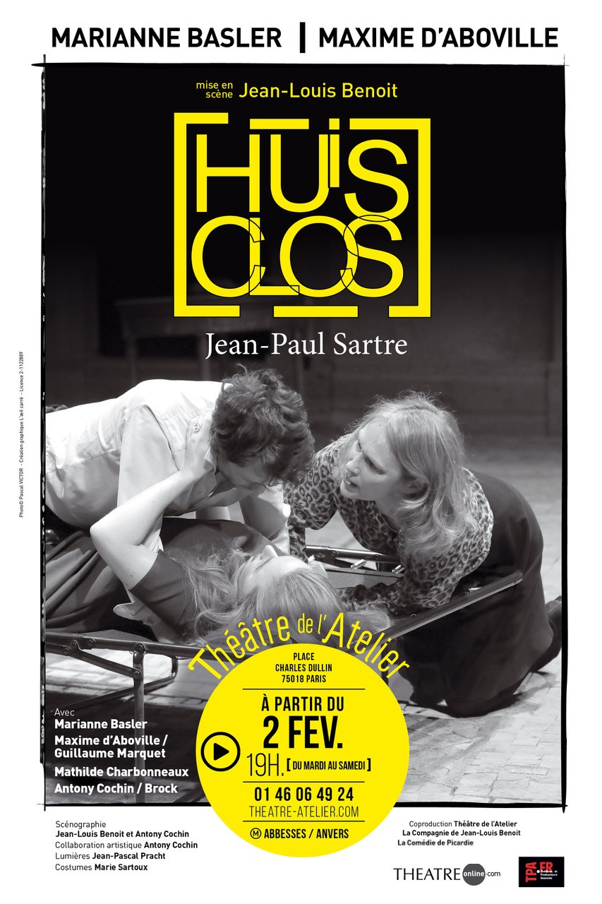 Huis clos affiche