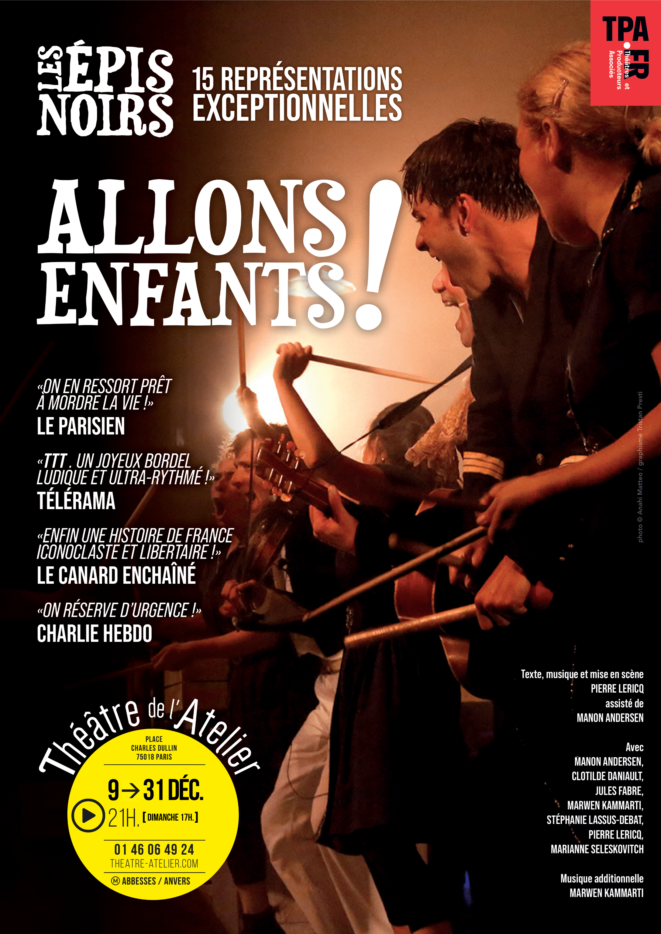 AFFICHE EPIS NOIRS CHARTE