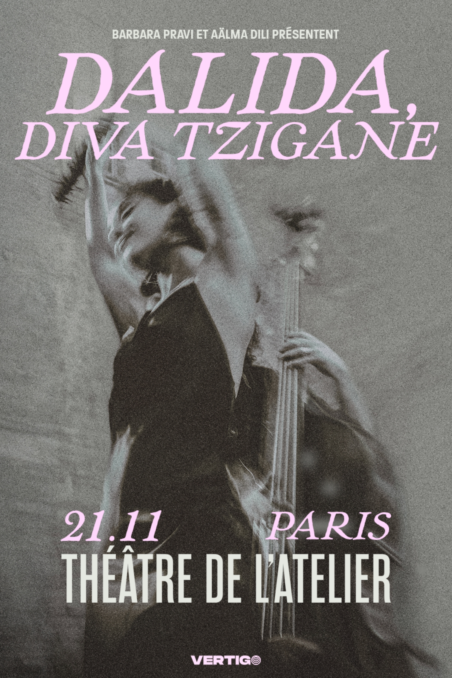 AFFICHE BARBARA PRAVI DALIDA